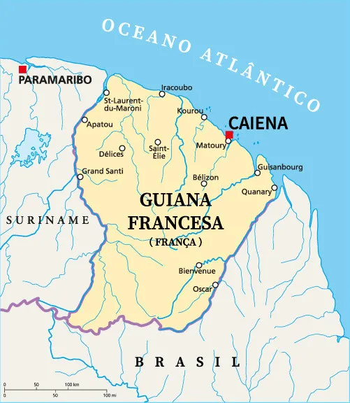 Guiana Francesa sem visto para brasileiros: acordo oficializado e data de início da isenção